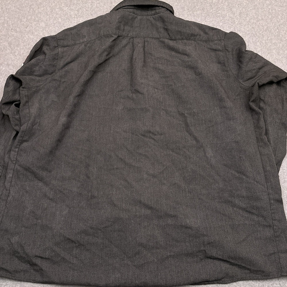 Bulwark FR iQ Series Comfort Woven Lightweight Shirt Mens 3XL Gray LG&E Workwear - Picture 9 of 10